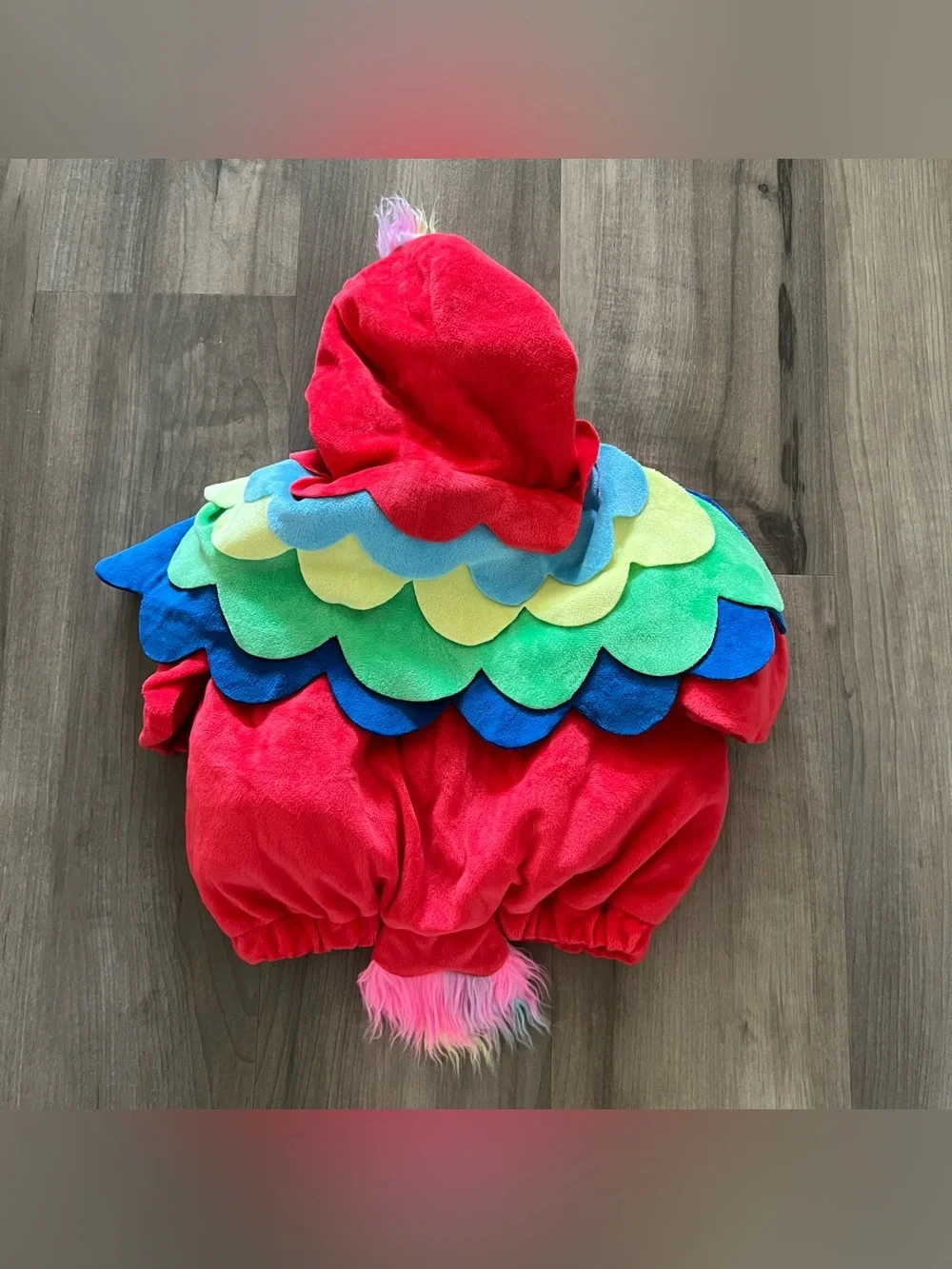 Parrot Macaw Bird Sz 0-6 Months Halloween Costume Hooded Animal Toucan Infant